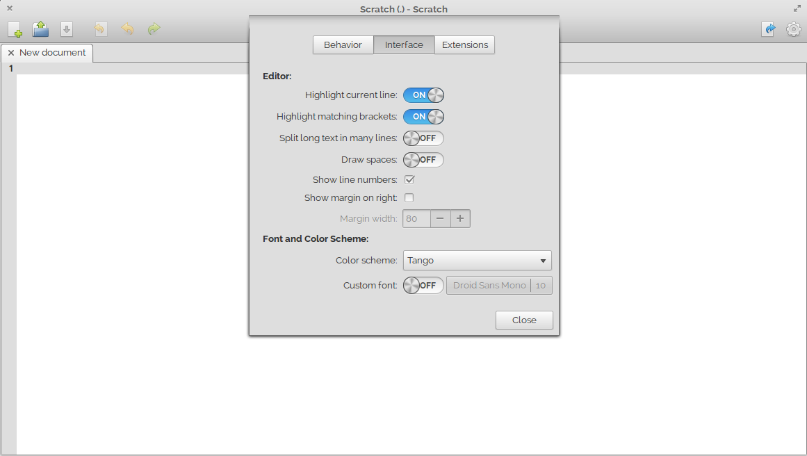 Scratch-settings <>